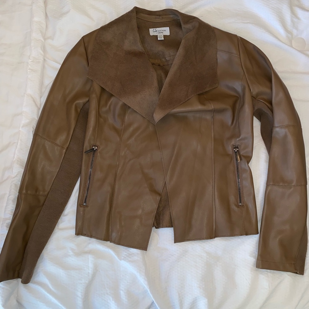 Faux Leather Jacket